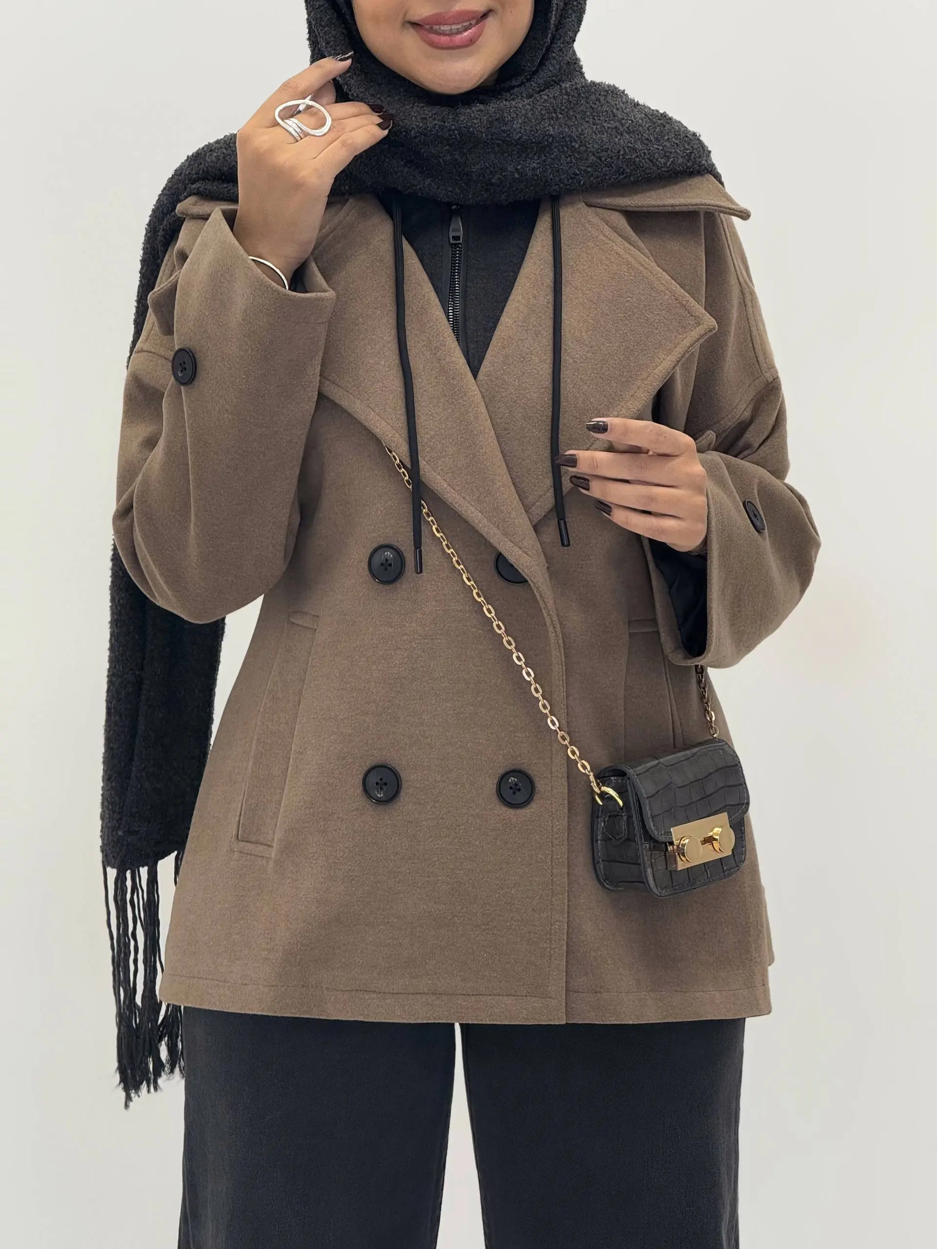 3673-پالتو فوتر مینیمال